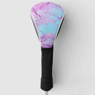 Mixed Colour Abstract Watercolor Print Pattern Golf Head Cover