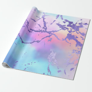 Mixed Colour Abstract Watercolor Print Pattern Wrapping Paper