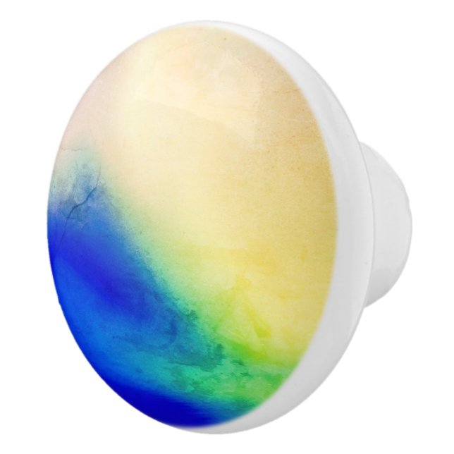 Mixed Colours Ceramic Knob (Right)