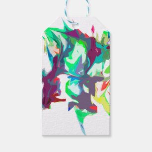 Mixed colours gift tags