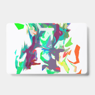 Mixed colours ID badge