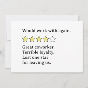 Mixed Coworker Feedback – Strengths and Shortcomin Invitation