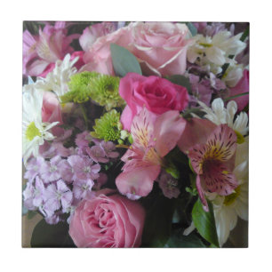 Mixed Flower Tile