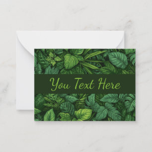 Mixed Foilage Card