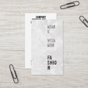 Mixed Font   Creative Layout Business Card