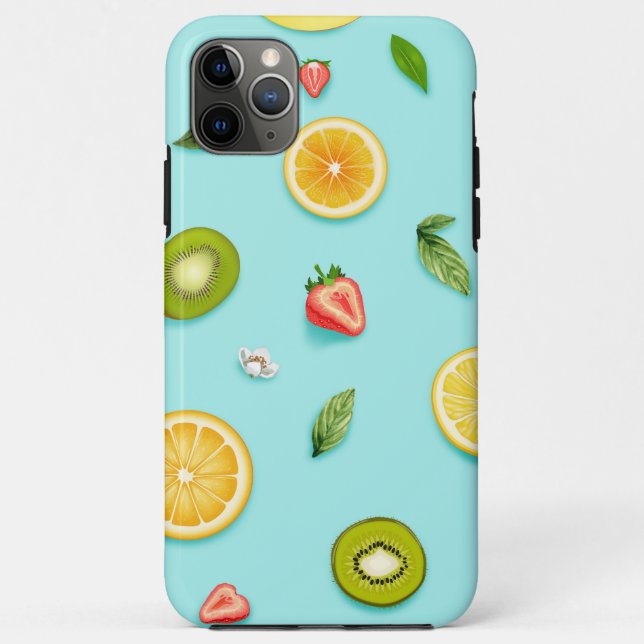 Mixed Fruit Case-Mate iPhone Case (Back)