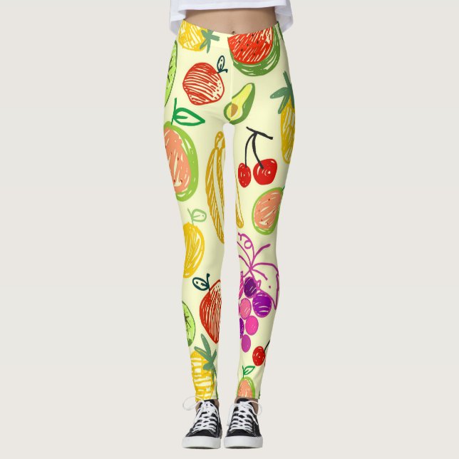 Mixed fruit leggings (Front)