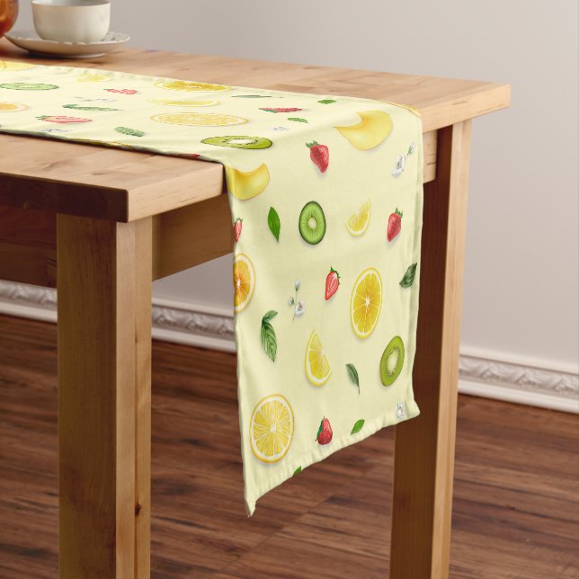 Mixed Fruits 2 Short Table Runner (In Situ)