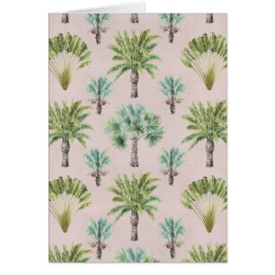 Mixed Green Palm Trees