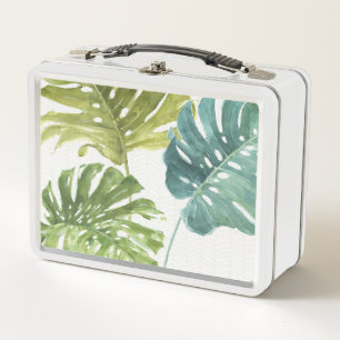 Mixed Greens   Tropical Palms Metal Lunch Box