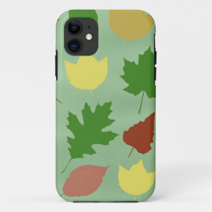 Mixed Leaves iPhone 11 Case