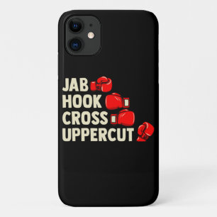 Mixed Martial Arts Combat - Jab Hook Cross Uppercu Case-Mate iPhone Case