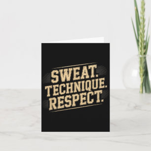 Mixed Martial Arts Jiu Jitsu Technique MMA BJJ Card
