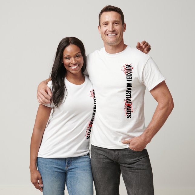Mixed Martial Arts Vertical T-Shirt (Unisex)