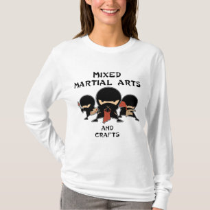 mixed martial arts with craft T-Shirt