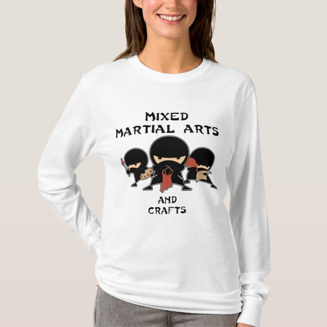 mixed martial arts with craft T-Shirt (Front)