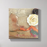 Mixed Media Art Love