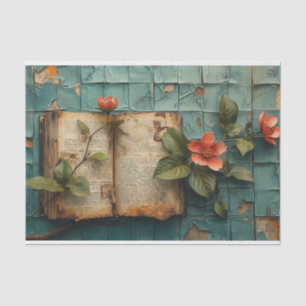 Mixed Media Book Tissue Paper