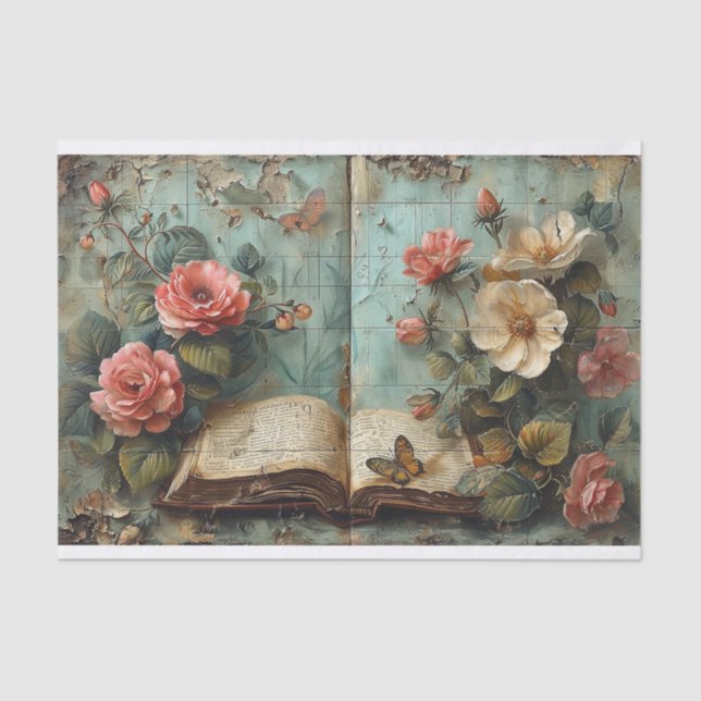 Mixed Media Book Tissue Paper (Front)