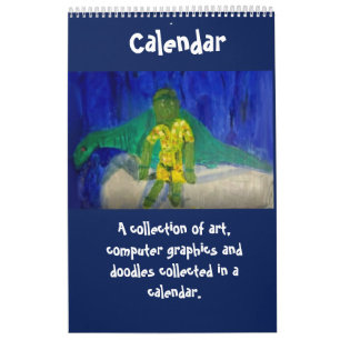 Mixed Media Calendar