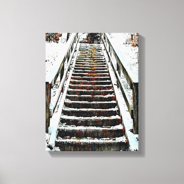 Mixed Media Canvas Wall Art (Front)