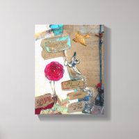 Mixed Media Love Notes Art