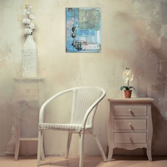 Mixed Media Memories Art Print (Creator Uploaded)