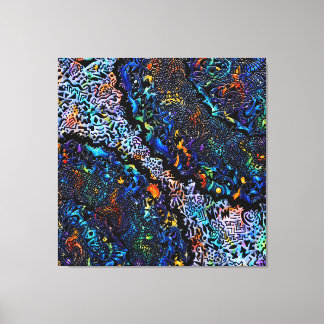 Mixed Messages Canvas Print