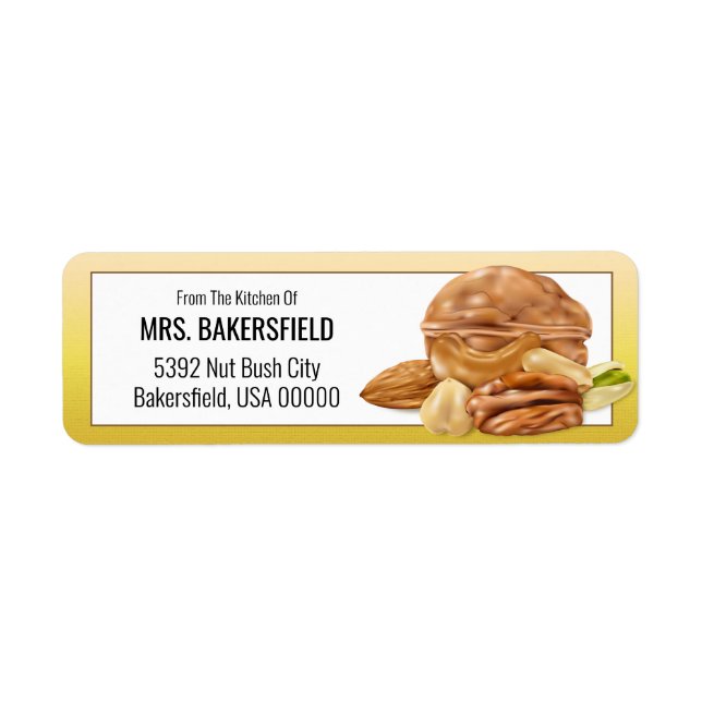 Mixed Nuts Baking Gift (Front)