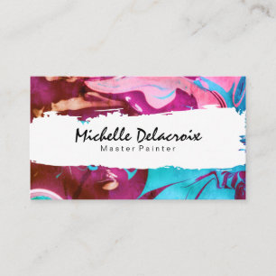 Mixed Paint Vibrant II Business Card