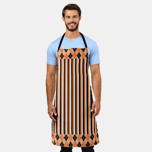 Mixed Patterns All-Over Print Apron