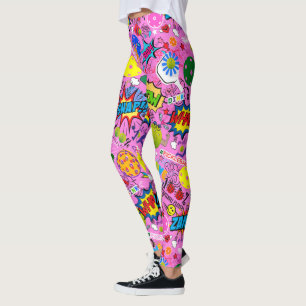 😍 Mixed pickleball pink Leggings