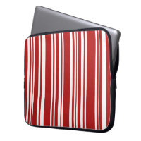 Mixed Red and White Stripes
