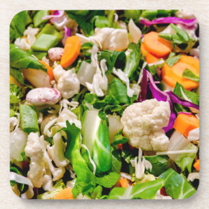 Mixed salad coaster