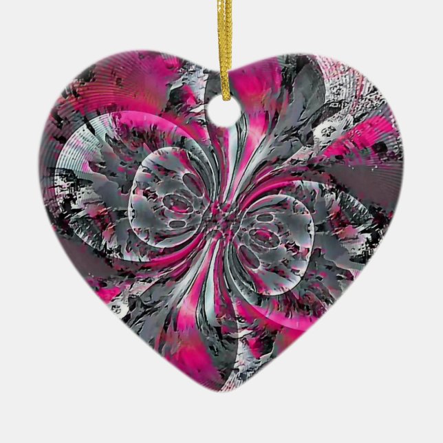 Mixed Signals  Ceramic Ornament (Front)