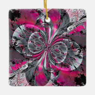 Mixed Signals  Ceramic Ornament