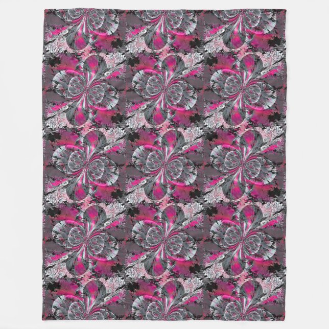 Mixed Signals  Fleece Blanket (Front)