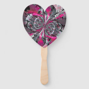 Mixed Signals Hand Fan