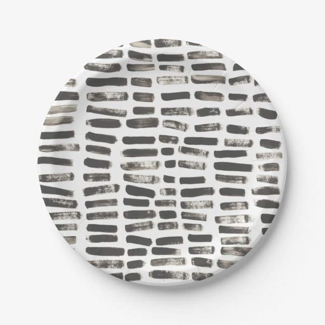 Mixed Signals III Paper Plate (Front)