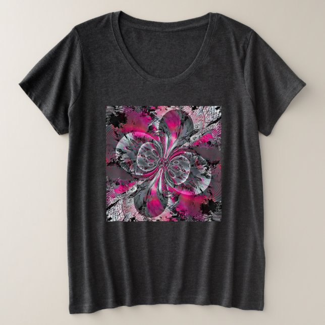 Mixed Signals  Plus Size T-Shirt (Design Front)