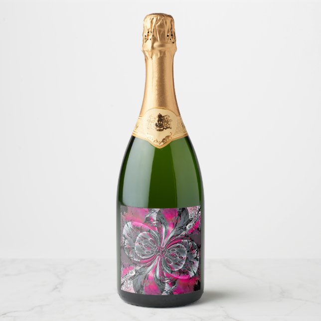 Mixed Signals   Sparkling Wine Label (Front)