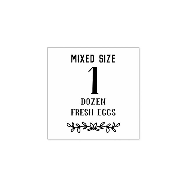Mixed Size | Number Of Eggs | Eggs Grade Stamp (Imprint)
