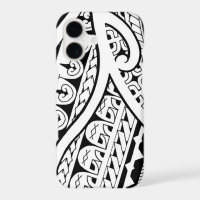 Mixed tribal tattoo design Polynesian and Maori