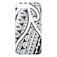Mixed tribal tattoo design Polynesian and Maori