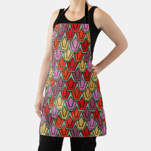 Mixed Tulip Field  Apron