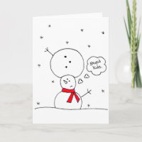 Mixed Up Snowman