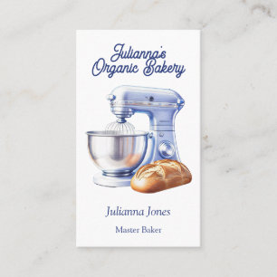 Mixer Bread Bakery Pastry Chef Business Card