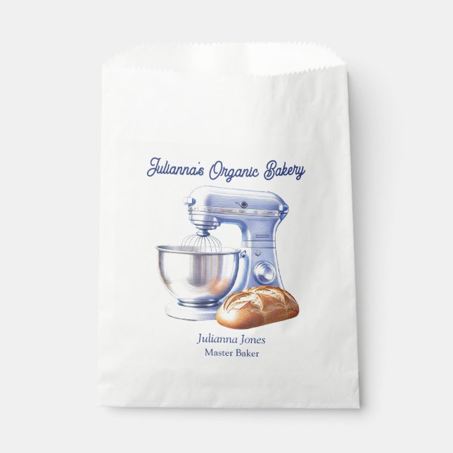 Mixer Bread Bakery Pastry Chef  Favour Bags (Front)