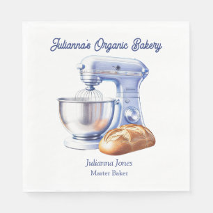 Mixer Bread Bakery Pastry Chef  Napkin