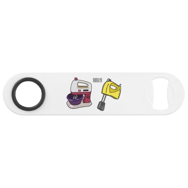 Mixer cartoon illustration  (Front (Horizontal))
